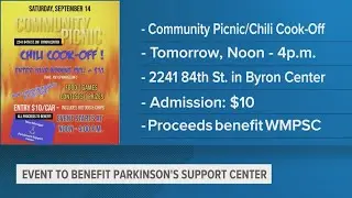 Community picnic, chili cook-off to benefit Parkinson's Support Center