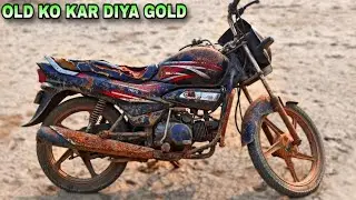 Full Restoration Bike Super Splendor || Super Splendor Motorcycle Modify || Qamar Bike Restoration 