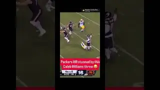 Caleb Williams is ELITE #calebwilliams #chicagobears #nflplayoffs #dabears #beardown