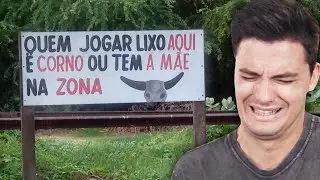 AVISOS MAIS ENGRAÇADOS DO MUNDO! [+10]