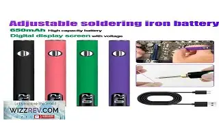 650mAh Mini Electric Soldering Iron Kit Portable Smart Battery Pen Welding Tool