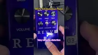 A MUST HAVE for every guitarist! The Revv G3 is versatile enough to live on any pedalboard!