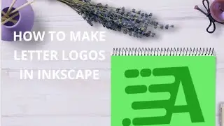 How to make letter logo| inkscape | #logodesign
