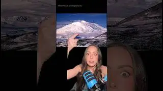 A world under the Antarctica ice sheet has volcanoes! #space #earth #volcano #nasa #science #shorts