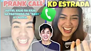 ALEXA, PINAPRANK CALL SI KD, JUSTIN KILIG NA KILIG SA PAGTAWAG NG BABY KY ALEXA 😍 | KDLEX ENDGAME