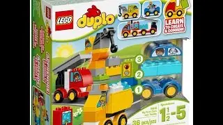 LEGO DUPLO ЛЕГО ДУПЛО Мои первые машинки без музыки