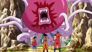 Drag&oacute;n ball dxd X Onepiece X Toriko  Goku,Vali,Luffy y Toriko atacan a Big toro Akami