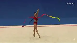 DE LA ROSA Natalie (USA) RIBBON 24,7 - Junior Pan American Games 2025
