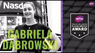 2019 Peachy Kellmeyer Player Service Award: Gabriela Dabrowski