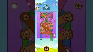 Screw and Nuts: Wood Puzzle Game Level 101 gameplay walkthrough #2025#gaming
