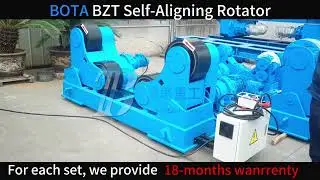 BZT-60 Luoyang BOTA 60Ton Self-Aligning Welding Rotator / Pipe Turning Rolls