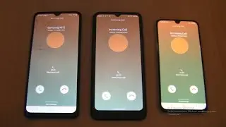 Triple Samsung Galaxy M40 fake on Samsung Galaxy M12-A40+Realme c30s Over the Horizon incoming call
