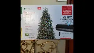 Christmas Tree Holiday Symphony!    Synchronized  Light Show & Music