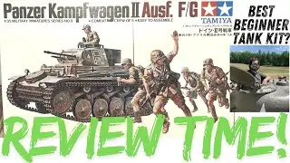 Tamiya Panzer II Ausf. F/G Review &mdash; Classic Beginner Armor Kit Under $15!   #tamiya #scalemodel #ww2