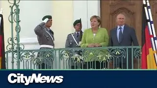 Putin discusses Syria, Ukraine during meeting with Merkel