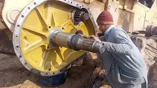 #final drive inspection#bearing /dual gear teech damage#automobile #heavyequipment #mechanic #repair