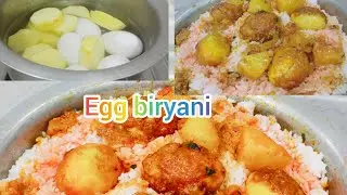 Egg biryani #aaj ham banaye hai bahot hi testy# anda biryani food 🥰🥚 