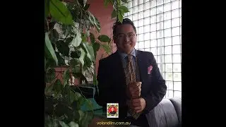 Dr Justin Lim and Professor Yoland Lim visited by Mr Ken Hunt- signing books, Acupuncture Treatment