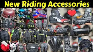 New Riding Accessories ♥️✨️🔥 Helmets, Jackets, Pants, Gloves, SaddleBag, Tank Bag #ridingaccessories