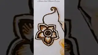 Most Beautiful | Mehndi Tutorial #flowerhenna #youtubeshorts #afsanashahmehndidesigns
