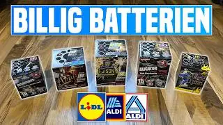 Die BESTEN BILLIG BATTERIEN im VERGLEICH | Welche LOHNT sich am MEISTEN? 🔥