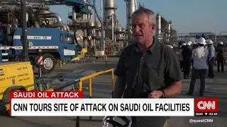 CNN tours site of attack on Saudi oil facilities