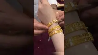 Latest dubai gold Bangles ✨️ Beautiful Designs