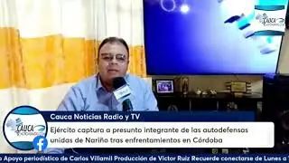 Ej&eacute;rcito captura a presunto integrante de las autodefensas unidas de Nari&ntilde;o tras enfrentamientos