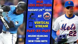 Mets vs Marlins🔥Live Reaction & Play-by-Play!