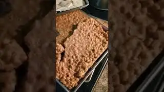 Freeze drying mashed potatoes, sliced potatoes, and baked beans