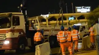 Traffic Management Solutions Concrete Barrier Installation
