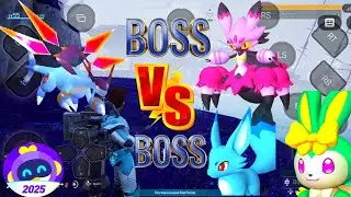 CHIKII PALWORLD MOBILE CLOUD FOXPARKS CRYST TARANTRISS RIBBUNY BOTAN LEGENDARY 55 LEVEL BOSS FIGHT 