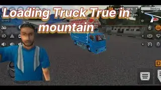 || Loading Truck True in mountain side || || bus simulator Indonesia game #6|| #video  #voice #new 