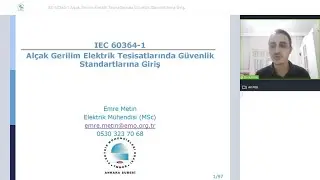 IEC 60364 1 Al&ccedil;ak Gerilim Elektrik Tesisatlarında G&uuml;venlik Standartlarına Giriş