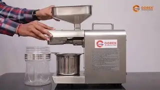 GOREK OIL MAKER / OIL PRESS MACHINE (GT-O1) BY GOREK TECHNOLOGIES(+91 9016891389)(www.gorektech.com)
