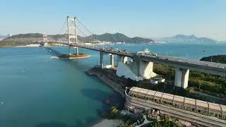 Above Ma Wan with the DJI Neo 2