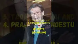 Top 10 Richest Person in Asia | #shorts #top10 #richest #business #money #ambani #adani