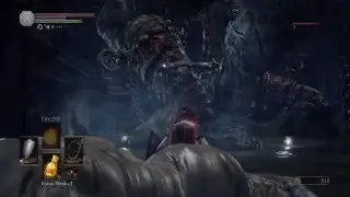 DARK SOULS 3 Cleansing Chapel Stone giant Easy Kill