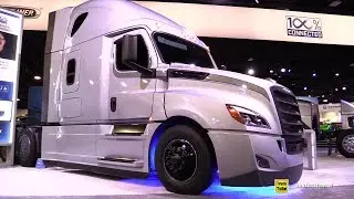 2018 Freighliner Cascadia 126 BBC 72 Inch Raised Roof Sleeper - Walkaround - 2017 NACV Show Atlanta