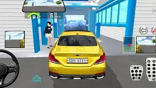 New yellowMercedes G63 For Parking - 3d Driving Class android game || Car Game #gameplay #cargame
