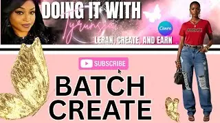 How To Batch Create Content | Imagine sitting down 12 times and creating content to the whole year!