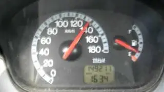 Seicento 1.1 - 3a: 145 km/h, 2a: quasi 100 km/h