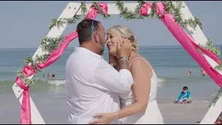 A Magical Beach Wedding at Treasure Island | Gulf Coast Florida Cinematic Video