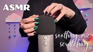 Soothing Mic Scratching for Sleep 🌙 Foam Cover | No Talking ASMR