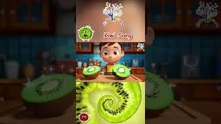 Kiwi Song for Kids | Learn About Healthy Fruits in 3D Animation! 🥝🍃
