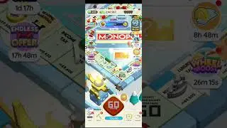 Monopoly Go! Gameplay Color Set Complete Wheel Boost Short