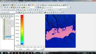 كيفية عمل محاكاة لفيضانات الاودية باستعمال برنامج GLOBAL MAPPER/ Simulate River flooding GLOABAL MA