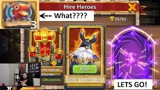 JT's Free 2 Play NEW RARE Hero FREE ROLL Talking Bazaars Castle Clash