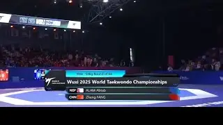 Men&rsquo;s 54KG Category | Abtab ALam (NEP) VS Fang Zheng (CHN)🥋 Wuxi 2025 World Taekwondo Championships