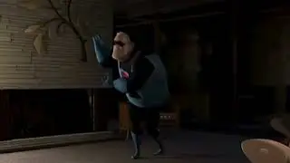 mr incredible dancing fall from the sky